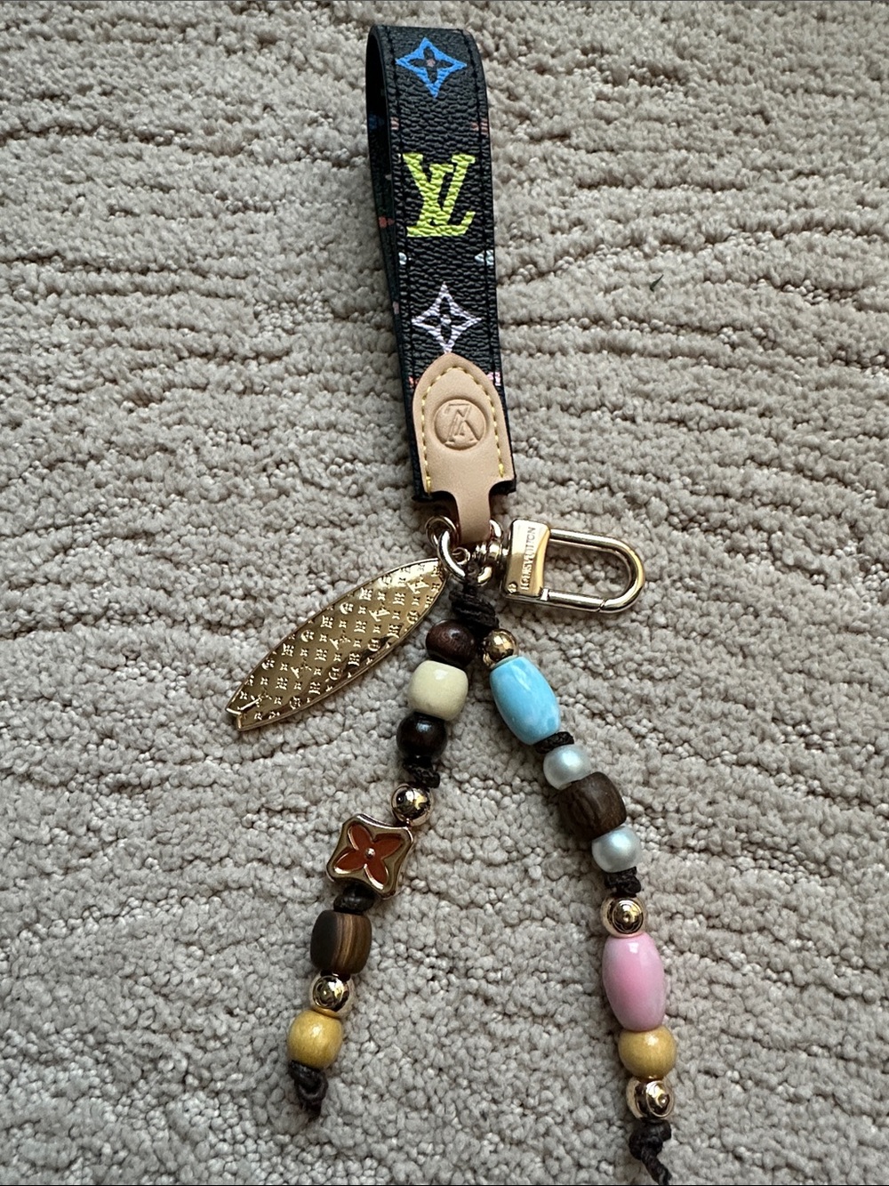 Llavero Black Multicolor